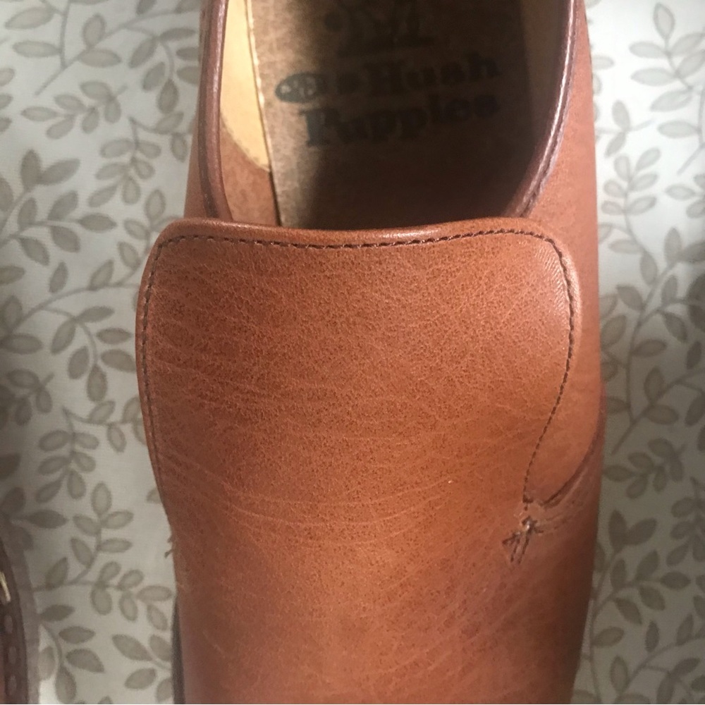 Vintage Hush Puppies’ Men’s Leather Loafers - Size 7.5 - Picture 6 of 12